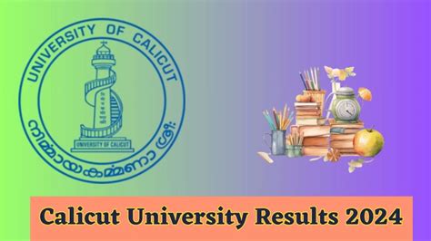 Calicut University results declared @results.uoc.ac.in.